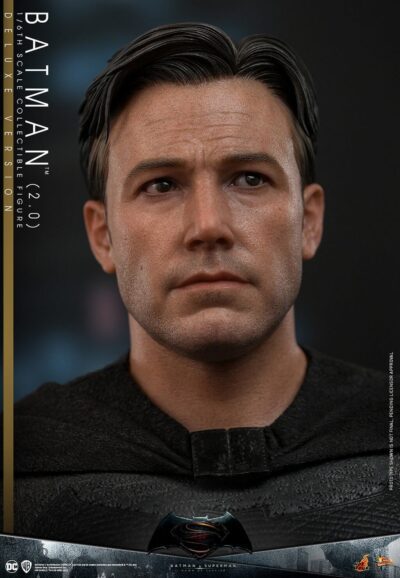 Figura Batman 2.0 Deluxe Version Batman V Superman Dawn of Justice Hot Toys Escala 1:6