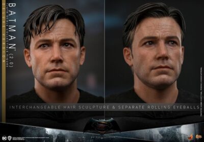 Figura Batman 2.0 Deluxe Version Batman V Superman Dawn of Justice Hot Toys Escala 1:6