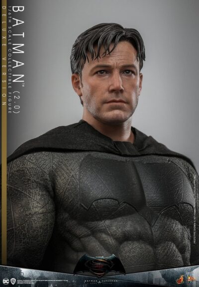 Figura Batman 2.0 Deluxe Version Batman V Superman Dawn of Justice Hot Toys Escala 1:6