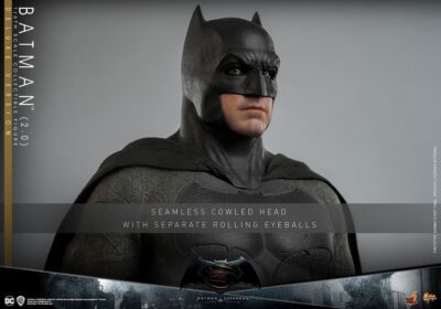 Figura Batman 2.0 Deluxe Version Batman V Superman Dawn of Justice Hot Toys Escala 1:6