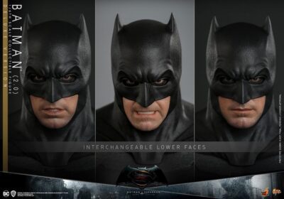Figura Batman 2.0 Deluxe Version Batman V Superman Dawn of Justice Hot Toys Escala 1:6