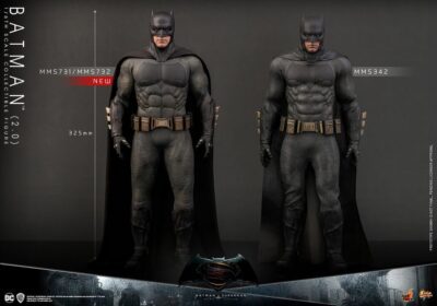 Figura Batman 2.0 Batman V Superman Dawn of Justice Hot Toys Escala 1:6