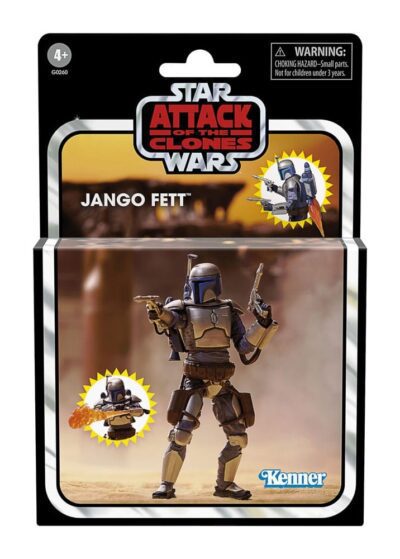 Figura Jango Fett Star Wars Attack Of The Clones The Vintage Collection