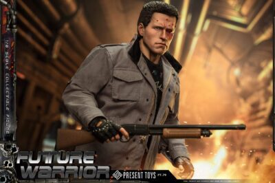 Figura Future Warrior Terminator Arnold Schwarzenegger Present Toys