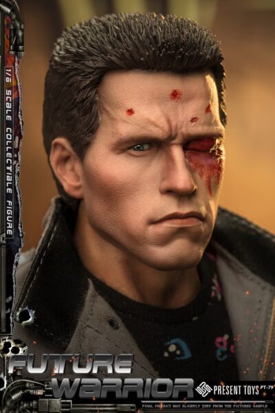Figura Future Warrior Terminator Arnold Schwarzenegger Present Toys