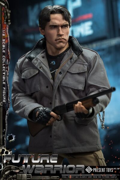 Figura Future Warrior Terminator Arnold Schwarzenegger Present Toys