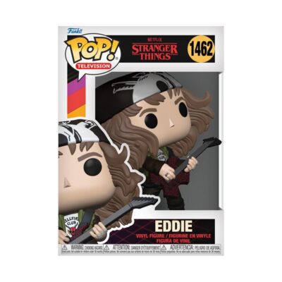 Figura Hunter Eddie with Guitar Stranger Things T4 Pop Funko 1462