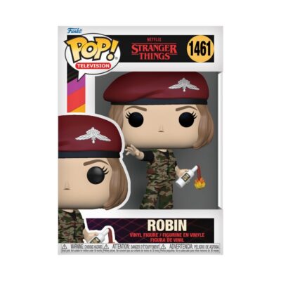 Figura Hunter Robin with Cocktail Stranger Things T4 Pop Funko 1461