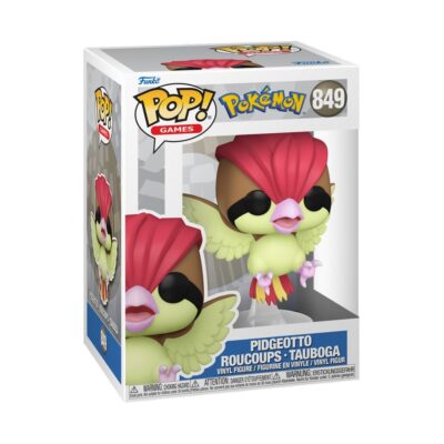 Figura Pidgeotto Pokemon Funko Pop 849
