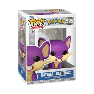 Figura Rattata Pokemon Funko Pop 595