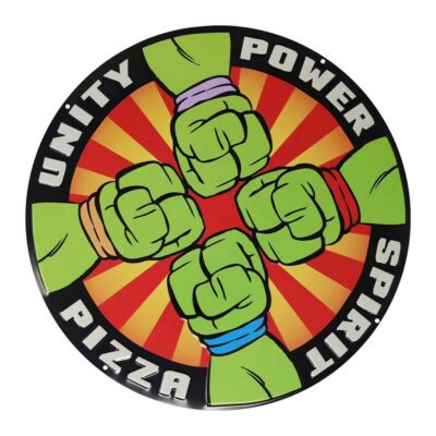Chapa Pizza Power Tortugas Ninja TMNT