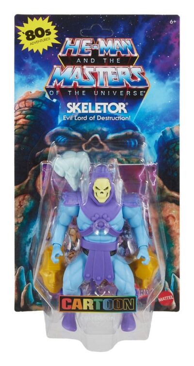 Figura Skeletor Cartoon Collection Masters of the Universe Origins Mattel