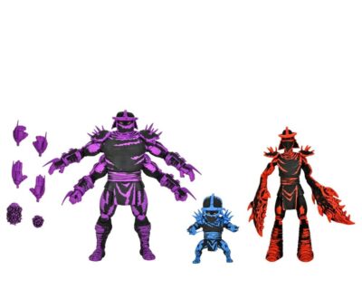 Figuras Shredder Clones Box Set Tortugas Ninja (Mirage Comics) Neca