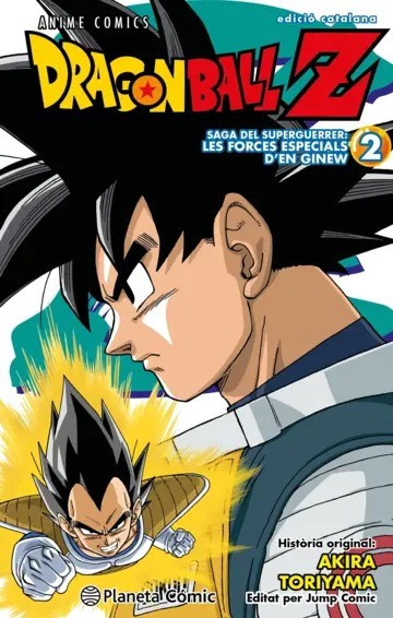 Bola de Drac Z Anime Comics Forces Especials Ginew 2 (Català)