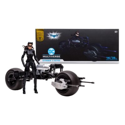Figura Catwoman Con Batpod The Dark Knight Rises DC Multiverse McFarlane
