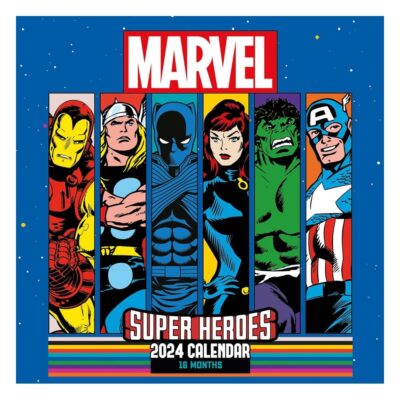 Calendario 2024 Super Heroes Marvel