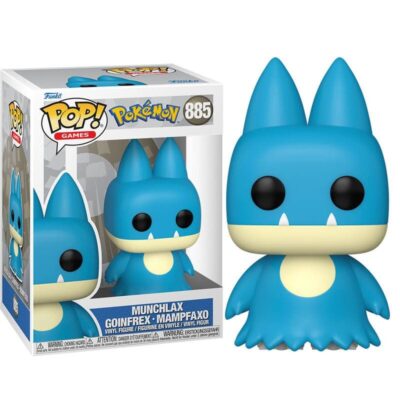Figura Munchlax Pokémon Games POP Funko 885