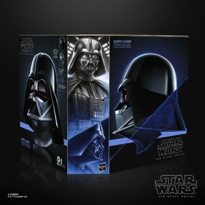 Casco Electronico Darth Vader Obi Wan Kenobi Star Wars The Black Series Escala 1:1