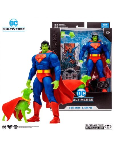 Figura Superman (Return of Superman) Platinum Edition DC Collector McFarlane Toys