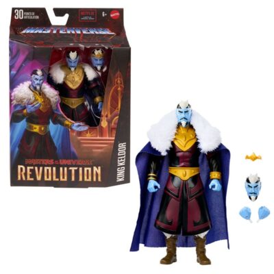 Figura King Keldor Revolution Masterverse Masters of the Universe Mattel