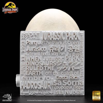 Estatua Hyuevo De Hadrosaurio Jurassic Park ECC Elite Creature Line