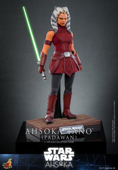 Figura Padawan Ahsoka Tano Ahsoka Star Wars Escala 1/6 Hot Toys