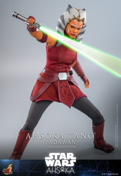 Figura Padawan Ahsoka Tano Ahsoka Star Wars Escala 1/6 Hot Toys
