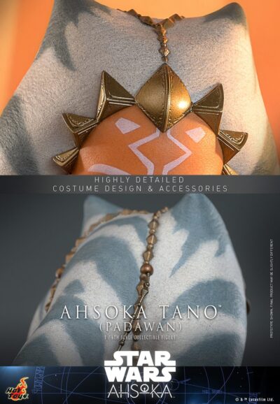 Figura Padawan Ahsoka Tano Ahsoka Star Wars Escala 1/6 Hot Toys