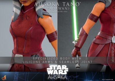 Figura Padawan Ahsoka Tano Ahsoka Star Wars Escala 1/6 Hot Toys