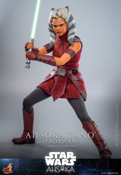 Figura Padawan Ahsoka Tano Ahsoka Star Wars Escala 1/6 Hot Toys