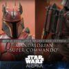 Figura Mandalorian Super Commando Ahsoka Star Wars Escala 1/6 Hot Toys