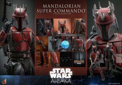 Figura Mandalorian Super Commando Ahsoka Star Wars Escala 1/6 Hot Toys