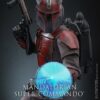 Figura Mandalorian Super Commando Ahsoka Star Wars Escala 1/6 Hot Toys