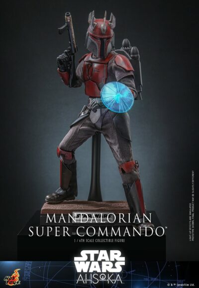 Figura Mandalorian Super Commando Ahsoka Star Wars Escala 1/6 Hot Toys