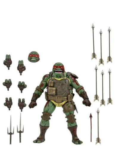 Figura Ultimate First to Fall Raphael Teenage Mutant Ninja Turtles: The Last Ronin Tortugas Ninja Mirage Comics Neca