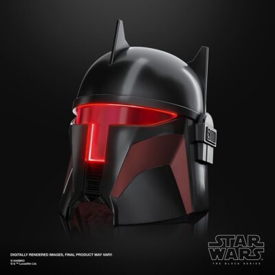 Casco Electrónico Moff Gideon The Mandalorian Star Wars The Black Series Escala 1:1