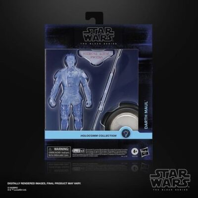 Figura Darth Maul Holocomm Collection Star Wars The Black Series Hasbro