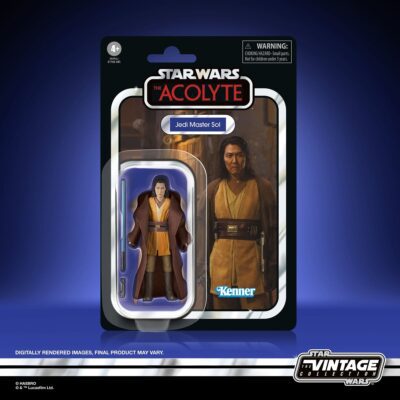 Figura Jedi MAster Sol Star Wars The Acolyte The Vintage Collection