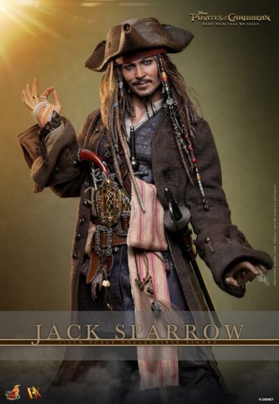 Figura Jack Sparrow Piratas del Caribe: La Venganza de Salazar Escala 1/6 Hot Toys
