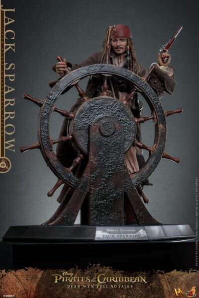 Figura Jack Sparrow Piratas del Caribe: La Venganza de Salazar Escala 1/6 Hot Toys