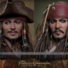 Figura Jack Sparrow Piratas del Caribe: La Venganza de Salazar Escala 1/6 DX37 Hot Toys