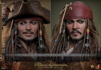 Figura Jack Sparrow Piratas del Caribe: La Venganza de Salazar Escala 1/6 DX37 Hot Toys