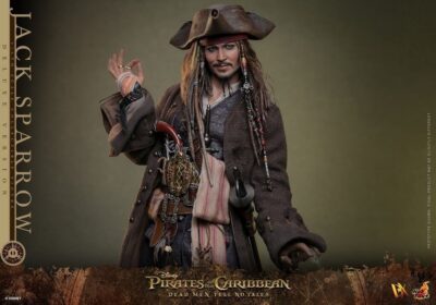 Figura Jack Sparrow Deluxe Piratas del Caribe: La Venganza de Salazar Escala 1/6 DX38 Hot Toys
