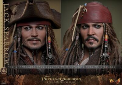 Figura Jack Sparrow Deluxe Piratas del Caribe: La Venganza de Salazar Escala 1/6 DX38 Hot Toys