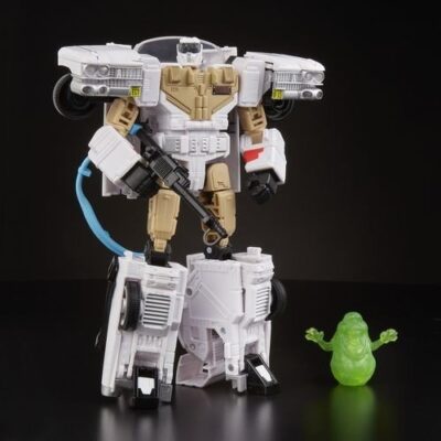 Figura Transformer Ectotron Cazafantasmas x Transformers Collaborative