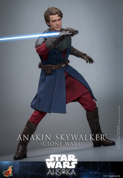 Figura Anakin Skywalker Clone Wars Star Wars Escala 1/6 Hot Toys