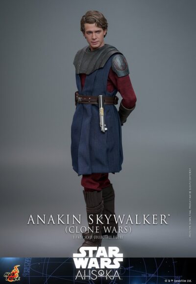 Figura Anakin Skywalker Clone Wars Star Wars Escala 1/6 Hot Toys