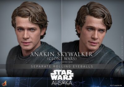 Figura Anakin Skywalker Clone Wars Star Wars Escala 1/6 Hot Toys