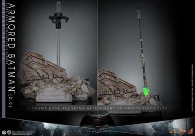 Figura Armored Batman 2.0 Batman V Superman Dawn of Justice Hot Toys Escala 1:6