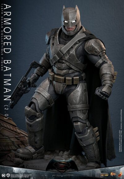 Figura Armored Batman 2.0 Batman V Superman Dawn of Justice Hot Toys